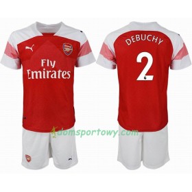 Koszulka Arsenal DEBUCHY 2 Dziecięcy Domowe Koszulki Piłkarskie 2018-2019 Krótki Rękaw